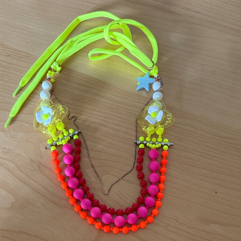 Melissa Curry Design Multicolor Beaded Necklace